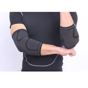 Gomitiere personalizzato <span class=keywords><strong>per</strong></span> <span class=keywords><strong>ciclo</strong></span> di Baseball protezione Fitness Calisthenics guaina supporto tutore <span class=keywords><strong>per</strong></span> il dolore - Product Image 6