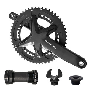 <span class=keywords><strong>Eje</strong></span> Central de Bielas para <span class=keywords><strong>Bicicleta</strong></span> de Carretera JIANKUN, Hueco e Integrado, para Discos Dobles de 39/53T y 34/50T, Fabricado en China - Product Image 5