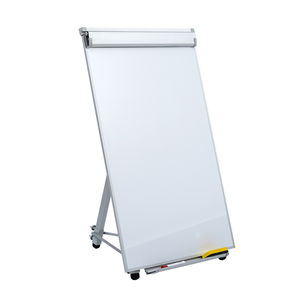 <span class=keywords><strong>Tableau</strong></span> <span class=keywords><strong>blanc</strong></span> magnétique placé <span class=keywords><strong>sur</strong></span> des supports de trépied ou des supports avec des roues Trépied Flipchart pour l'enseignement de réunion - Product Image 6