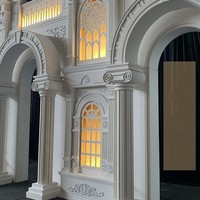 Château de Scène Lumineux sur Mesure pour Décoration de Mariage