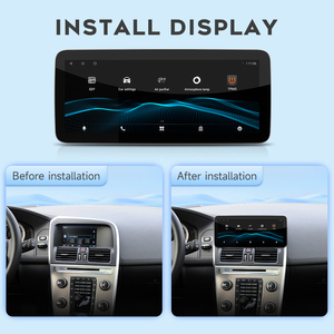 Autoradio GPS multimédia GHive 8+128 Go Android 14 avec écran tactile, navigation GPS, <span class=keywords><strong>Carplay</strong></span>, pour tableau de bord <span class=keywords><strong>Volvo</strong></span> <span class=keywords><strong>XC60</strong></span> - Product Image 2