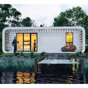 Maison modulaire préfabriquée Apple Barn de luxe moderne de 40 pieds carrés, 4 chambres, 2 salles de bain, avec cuisine, combinaison de maison à étages - Product Image 3