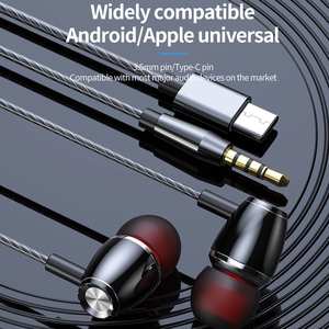 Auriculares Multifuncionales Tipo C para Transmisión en Vivo, Auriculares con Cable para Influencers - Product Image 6