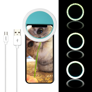 ISHINE Vòng Điền Vào Ánh Sáng 26 Sống Hỗ Trợ Dimmable <span class=keywords><strong>Led</strong></span> Xách Tay Sạc Rgb Sống Điện Thoại Di Động Vẻ Đẹp Fill-In Ánh Sáng - Product Image 2