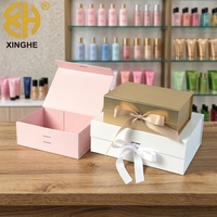 Boîtes à cheveux de luxe personnalisées, design créatif recyclable, boîtes d'expédition pour perruques, boîte pliable