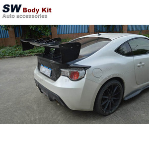 De alta calidad de fibra de carbono Spoiler trasero para Toyota <span class=keywords><strong>GT86</strong></span> FT86 BRZ 2012-2019 trasero maletero Spoiler guía ala labio ala trasera - Product Image 5