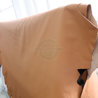 Meilleur cuir de croûte de peau de vache enduit couche de tête de bovin salé humide peau de vache de qualité aéronautique de haute qualité