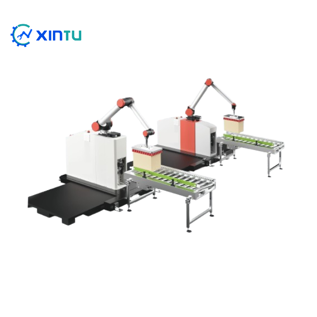 Collaborative Industrial Robot with 6-Axis Arm 5kg to 15kg Carton Packaging Capacity Core Motor Gearbox PLC Components