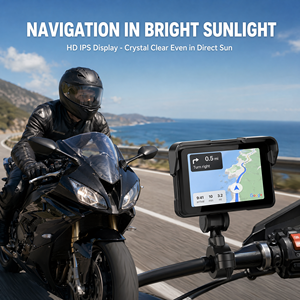 Bestsonic Portable Wireless Android Auto Motorcycle 5'' Améliorez votre ancienne moto en quelques minutes Navigation GPS IP68 pour moto - Product Image 6