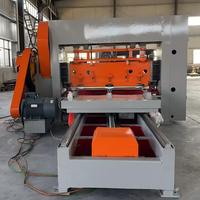 Máquina de prensado de metal expandido galvanizado, máquina de fabricación de tubos de malla metálica expandida en venta