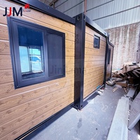 JJM 20FT 40FT Villa Conteneur Extensible Préfabriquée en Acier Moderne de Luxe à 2 Chambres, Serre à Vendre