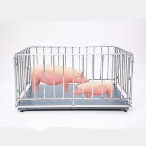동물 가축용 디지털 바닥 저울, 돼지 무게 측정 가능, 1톤 500KG, 가축 패널 사용 가능 - Product Image 1