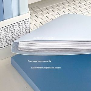 Carpeta A4 de PP con Degradado, Bolsa de Almacenamiento para Papel de Prueba, Hojas Sueltas, Gran Capacidad, para Documentos y Libros, para Estudiantes, Gruesa - Product Image 2