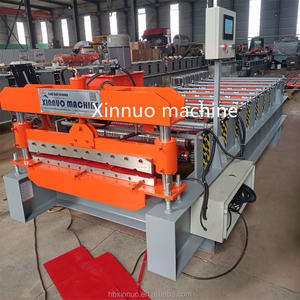 PLC自動制御金属パネル壁クラッディングパネル成形機 - Product Image 1