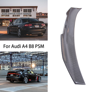 For B8 PSM Style Real Honeycomb Carbon Fiber Material Rear Spoiler Trunk Wing 2008-2011 - Product Image 1