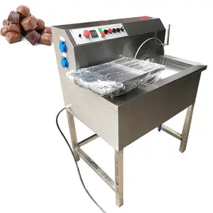 Máquina de refinación de chocolate, fabricación de chips de chocolate pequeños, barata