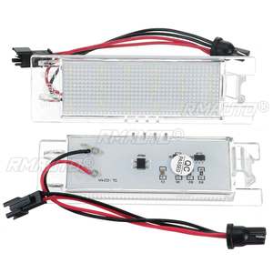2 pièces, 18 LED, éclairage de plaque d'immatriculation de voiture pour Alfa Romeo 147 156 159 166 Brera Giulietta Mito GF Spider - Product Image 3