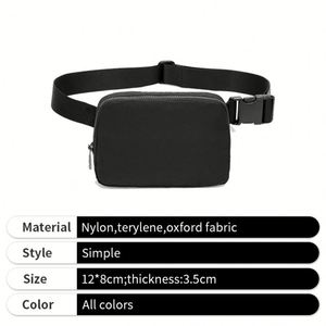 Custom Logo Women Waist Pouch Bag Portable Adjustable Multi Function Waterproof Sling <b>Backpack</b> for Sport - Product Image 4