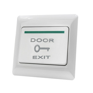 Bouton de sortie de contrôle d'accès Type 86, encastré ou en saillie, interrupteur à réinitialisation automatique, plastique IP65, alimentation 220V, type panneau électrique - Product Image 4