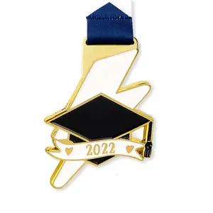 Fast custom customised metal academic school graduation medals