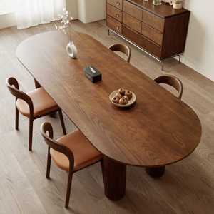 Bàn ăn gỗ sồi kiểu Scandinavian hiện đại, đồ nội thất gia đình phổ biến cho phòng ăn và khách sạn - Product Image 2