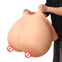 Prothèse mammaire réaliste en silicone de très grande taille pour transformation homme-femme, cosplay et performance