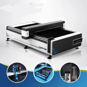 Pemotong laser akrilik 1325 co2 laser cnc Tiongkok dengan kamera CO2 CNC mesin pemotong laser kulit dengan CCD