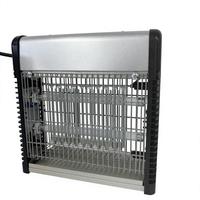 Trampa Eléctrica para Mosquitos Ultra Delgada Personalizada Zapper JB20E 2*15L, Luz LED de Alta Potencia, Asesino de Insectos con Luz UV y Pulverización de Polvo