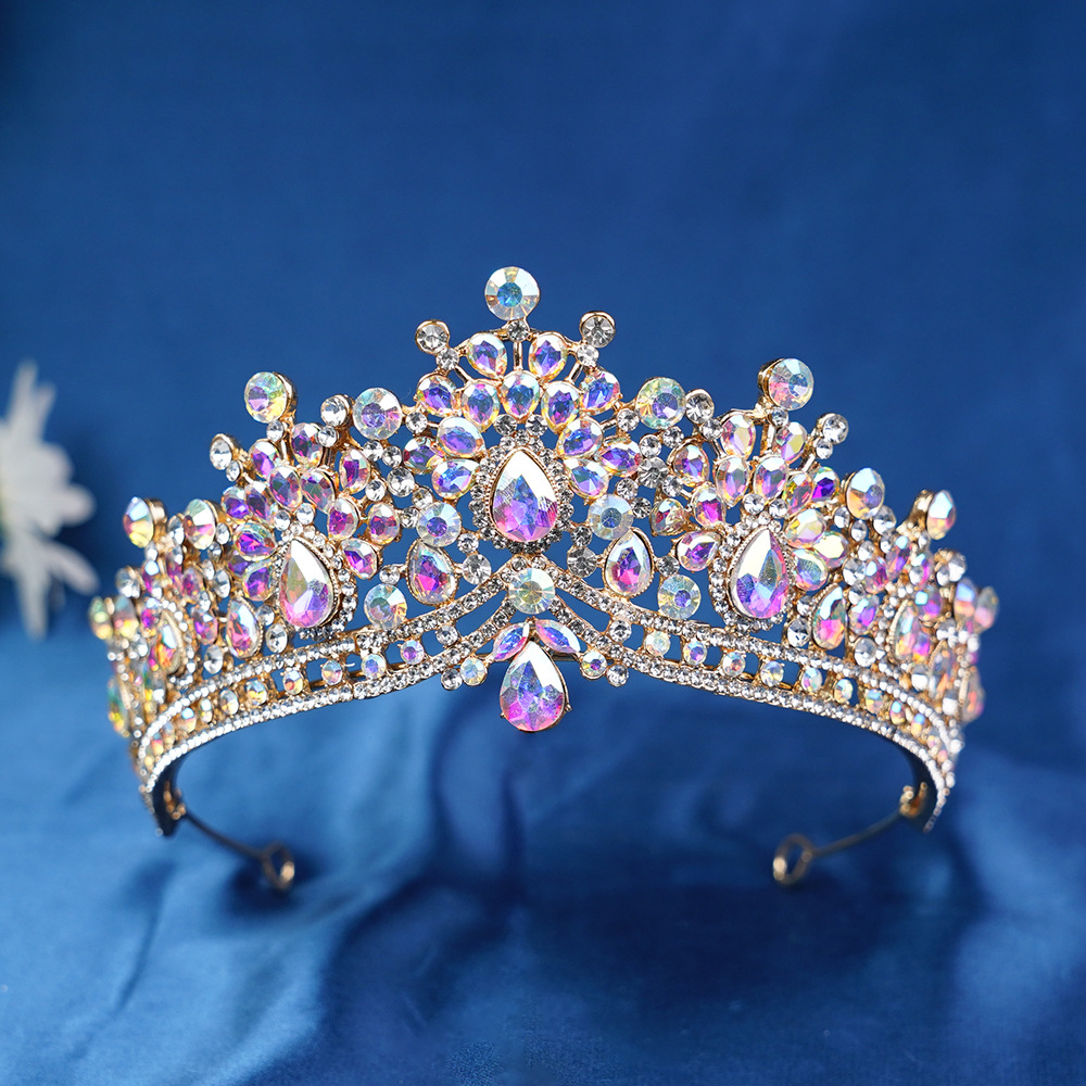 Cristal de couleur or + ab