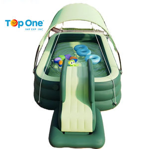 Top One, venta al por mayor, 2,1 M, 2,6 M, 3,05 M, piscina familiar gruesa inflable de gran tamaño con parasol - Product Image 1