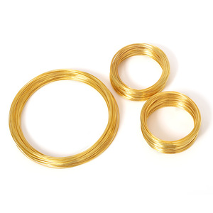 Bague en <span class=keywords><strong>fil</strong></span> d'acier à mémoire <span class=keywords><strong>de</strong></span> forme Mingx 100 cercles, accessoire <span class=keywords><strong>de</strong></span> bijouterie artisanal <span class=keywords><strong>pour</strong></span> bracelet DIY - Product Image 4