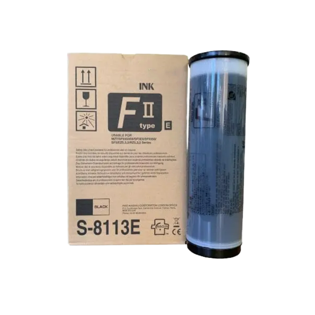 S-8113 FII Type E RZ/MZ/EZ for Cartridge Compatible with for Riso SF5350 SF9350 Series Digital Duplicators