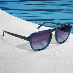 แว่นกันแดดทรงสี่เหลี่ยม Conchen Men รุ่น TR90 กรอบ TR90 เลนส์ TAC ป้องกันรังสียูวี 400 เหมาะสำหรับขับรถ เดินทาง แฟชั่น - Product Image 3