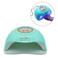Lampe à LED UV pour ongles modèle 2086 avec capteur automatique, lumière de durcissement rapide du gel, minuteurs 10s/30s/60s/99s pour la manucure en salon