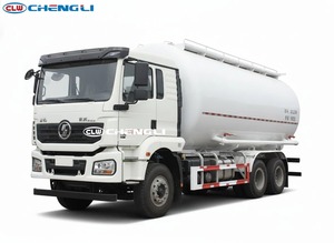 Camión de Transporte de Materiales a Granel Shacman 6x4 Personalizado, Camión Cisterna de Polvo Seco de Gran Capacidad para Entrega de Alimentos a Granel - Product Image 3