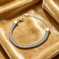 Chaîne cubaine de luxe Hip Hop en moissanite brillante, argent massif 925 pour hommes, bracelet cubain avec logo personnalisé, diamant de laboratoire disponible