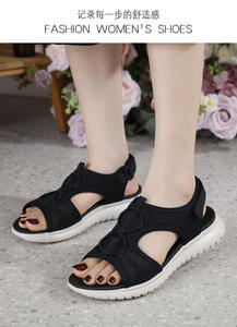 Sandales d'été confortables à plateforme pour femmes, sandales orthopédiques à soutien de la voûte plantaire réglable pour pieds plats - Product Image 4