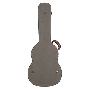 Étuis d'instruments en cuir PVC <span class=keywords><strong>Tweed</strong></span> à dessus bombé Design de mode Étui pour <span class=keywords><strong>guitare</strong></span> électrique en bois - Product Image 4