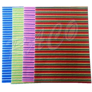 Feuilles de <span class=keywords><strong>feutre</strong></span> imprimées 3d, impression numérique personnalisée, modèles à rayures - Product Image 1