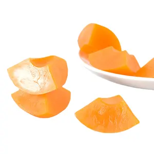 HY wangdun ПВХ имитация фруктов консервированный персик желтая модель DIY Большая еда для съемки