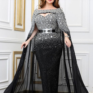 批发网眼女孩女装女装晚礼服母女派对礼服 - Product Image 5