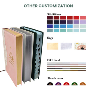 <span class=keywords><strong>Biblia</strong></span> Clásica Rosa para Mujer, <span class=keywords><strong>Biblia</strong></span> Moderna con Adornos, Bordes Dorados, Nueva en Oferta, Cubierta <span class=keywords><strong>de</strong></span> Cuero PU, Nueva <span class=keywords><strong>Biblia</strong></span> King James - Product Image 4