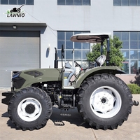 Tracteur agricole LAWNIO avec trois sorties hydrauliques et couple élevé pour les équipements agricoles, livraison gratuite