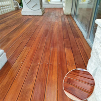 Planches en bois anti-corrosion pour terrasse extérieure indonésienne Merbau Planches de bois pour cour extérieure Planchers de terrasse en bois massif pour terrasse