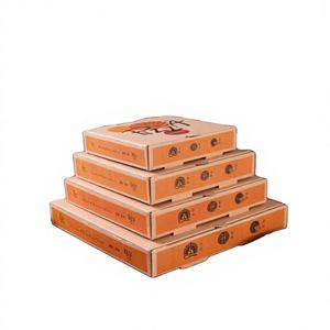 Scatola di Pizza personalizzata di alta qualità con Logo nuova scatola di Pizza Kraft di lusso - Product Image 5