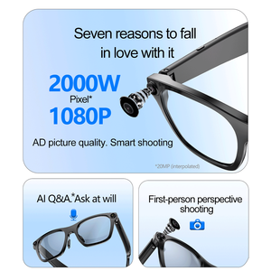 Thông Minh dịch kính màn hình cảm ứng cho 36 ghi âm âm thanh 5MP ai trợ lý giọng nói enc giảm tiếng ồn máy ảnh - Product Image 5