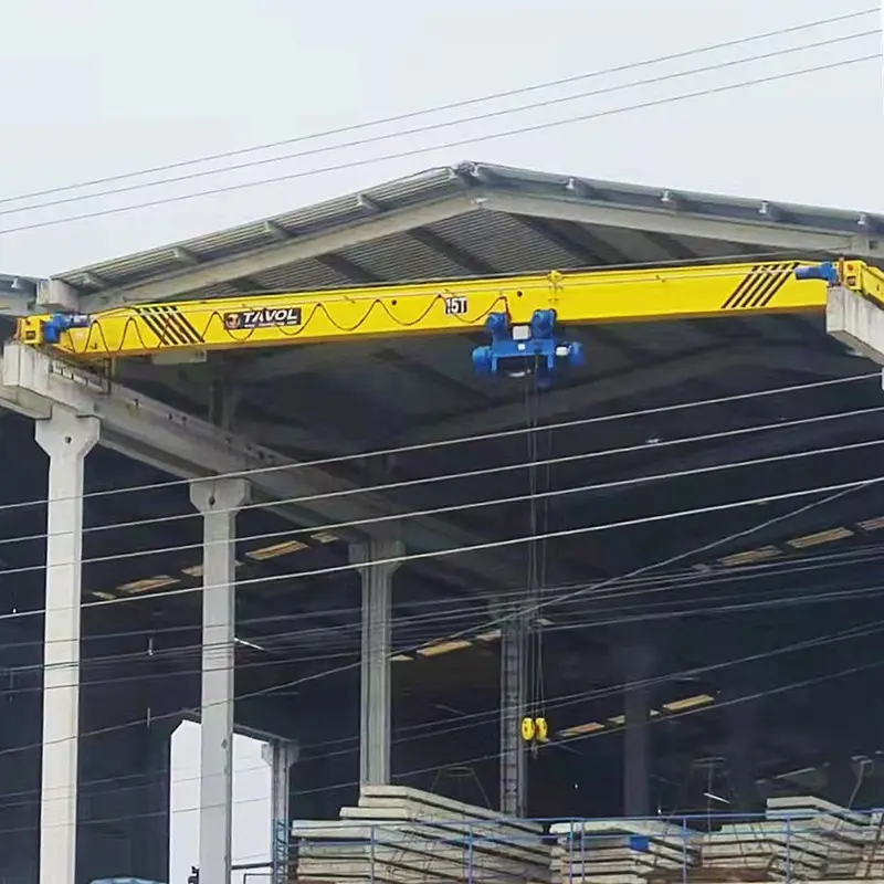 Monorriel puente grúa de 5 ton 7,5 ton sola viga de la grúa de elevación para la fábrica