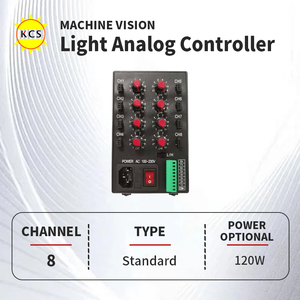 Machine Vision Standaard Dual-Channel <span class=keywords><strong>Led</strong></span> Dimming <span class=keywords><strong>Controller</strong></span> Met Handmatige Afstandsbediening Voor Industriële Verlichtingsoplossingen - Product Image 5