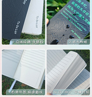 Carnet A6 en cuir PU personnalisable de haute qualité, planificateur quotidien de gestion du temps