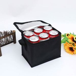 Wholesale Custom Heavy Duty Non-Woven Insulated Waterproof Diamond Lattice Pattern Reusable Tote Grocery Thermal Picnic <b>Cooler</b> - Product Image 4